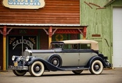 Vintage, 1933 Pierce-Arrow, Twelve Convertible Sedan