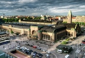 City, Helsinki, Finland, Central Railway Station