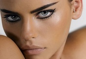 Daniela Freitas, Top Model, Brazil, Brunette, Amazing, Eyes, The Look, Lips ...