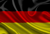Germany, Satin, Flag