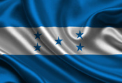 Honduras, Satin, Flag