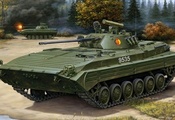 Рисунок, g.klawek, бмп-2, боевая машина пехоты