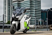BMW, Motorbike, Scooter, C-Evolution, Electric, London, 2012