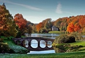Park, Stourhead Gardens, Wiltshire, England