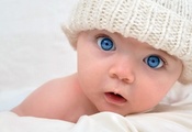 Baby, Child, Blue, Eyes