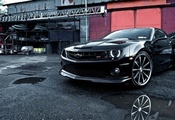 black, chevrolet, beautiful, automobile, camaro, Car, vossen, wallpapers, t ...