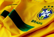 желтый цвет, Футболка, бразилия, brasil