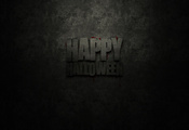 темный, надпись, фон, Happy halloween, хелуин, текстуры