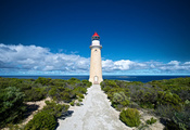 Kangaroo island, lighthouse, побережье, океан, australia, австралия