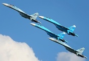 истребители, полёт, сухой, Су-27