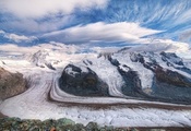 ледники, швейцария, горы, облака, Switzerland ледники, швейцария, горы, облака, Switzerland
