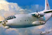 camp, военно-транспортный самолёт, Ан-8