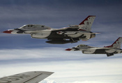 fighting, thunderbirds, General, dynamics, f-16, истребитель, falcon