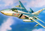 Су-24, фронтовой бомбардировщик, fencer