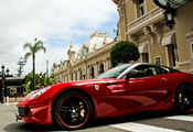 599 gto, здание, автообои, феррари, Ferrari