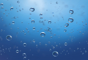 Минимализм, капля, под водой, вода, капли, океан, фоновые обои, пузыри, море, underwater