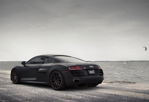 Audi, ����, ����, �������, ������, r8, black