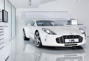 one-77, ����� ������, white, ����, ���������, �����, Aston martin