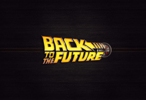 надпись, назад в будущее, Back to the future
