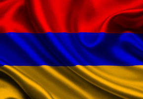 Armenia, Satin, Flag