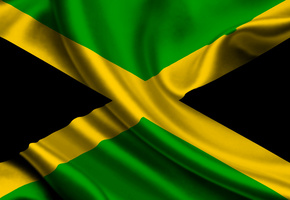 Jamaica, Satin, Flag