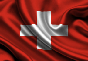 Switzerland, satin, flag