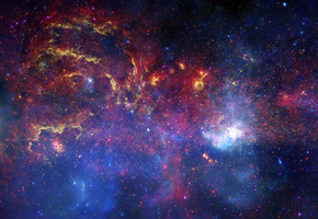 Галактика, чандра, центр, млечный путь, хаббл, телескоп