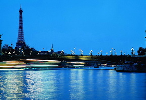 эйфелева башня, мост, Париж, paris, франция, вода, france