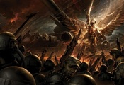 гвардия, лорд, Warhammer 40000, angel of fire, солар махариус