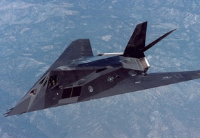 дозвуковой, nighthawk, f-117, тактический, Lockheed, одноместный