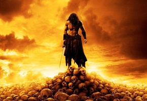 Conan the barbarian, черепа, 2011, конан-варвар