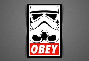 star wars, звездные войны, obey, Stormtrooper, empire