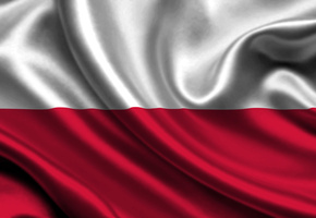 Poland, satin, flag